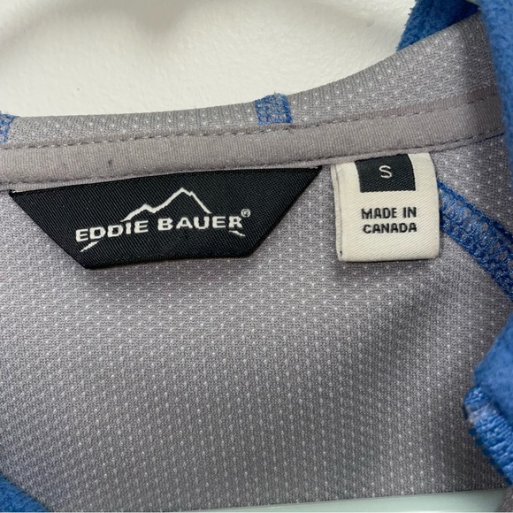 Eddie Bauer blue Windcutter fleece Jacket women’s size small - Picture 4 of 4